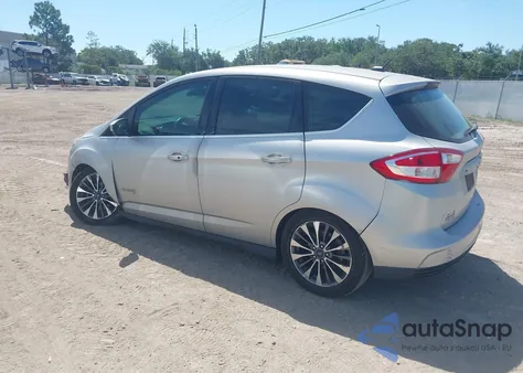 2017 Ford C-Max Hybrid Titanium z USA, uszkodzony, nr VIN 1FADP5DUXHL118550